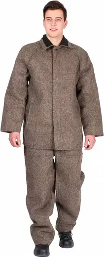 Факел-Спецодежда костюм суконный с ОП-пропиткой (куртка + брюки 44-46) 182-188