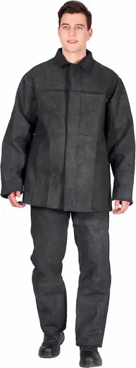Факел-Спецодежда костюм сварщика цельноспилковый (куртка + брюки 44-46) 170-176