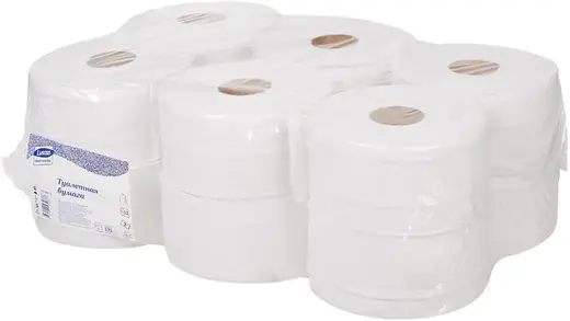 Luscan Professional бумага туалетная (12 рулонов в упаковке) 2 слоя (95*95*170*195 мм)
