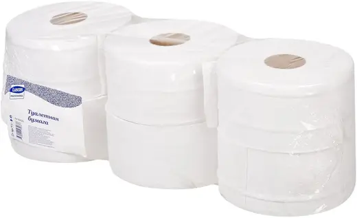 Luscan Professional бумага туалетная (6 рулонов в упаковке) 2 слоя (95*95*250*235 мм)