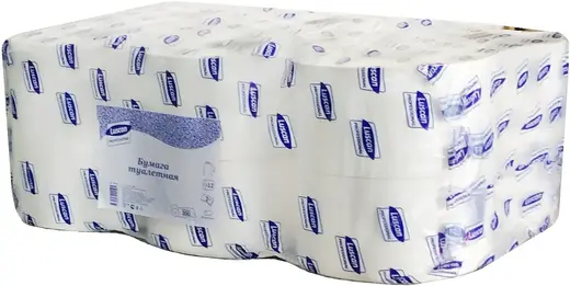 Luscan Professional бумага туалетная (12 рулонов в упаковке) 2 слоя (95*95*200*170 мм)