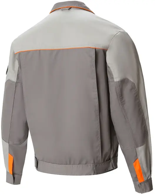 Союзспецодежда Профессионал-2 костюм рабочий (куртка + полукомбинезон 72-74) 194-200 темно-серый/светло-серый