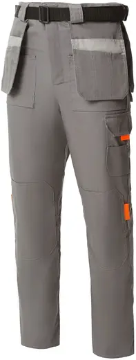 Союзспецодежда Профессионал брюки (52-54) 194-200 темно-серые/светло-серые