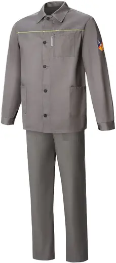 Союзспецодежда Труд-2 костюм (куртка + полукомбинезон 60-62) 170-176