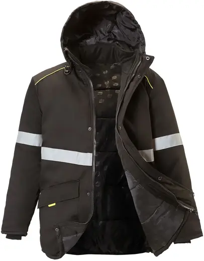 Союзспецодежда Союзспец костюм утепленный (куртка + полукомбинезон 52-54) 170-176 черный