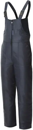 Союзспецодежда Эксперт-К Нью костюм утепленный (куртка + полукомбинезон 60-62) 194-200 темно-синий оксфорд 100% полиэфир 105 г/кв.м