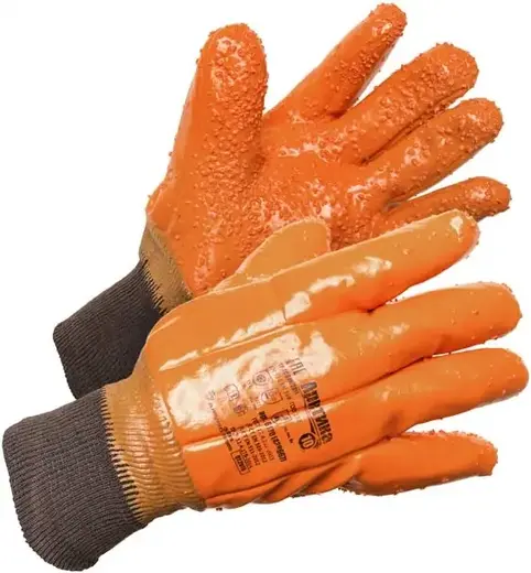 Ампаро Арктика перчатки утепленные (10) полный облив, покрытие крошка