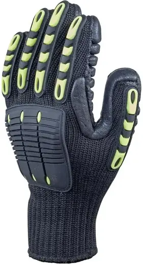 Delta Plus Nysos VV904 перчатки трикотажные с защитными накладками (10/XL)