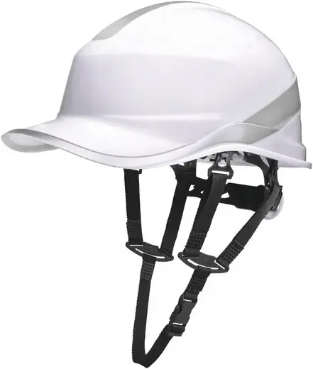 Delta Plus Baseball Diamond V UP каска защитная с храповиком (белая)