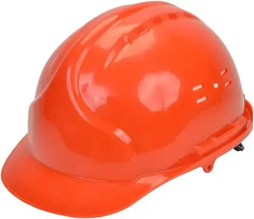 Союзспецодежда каска строительная с храповым механизмом (оранжевая)