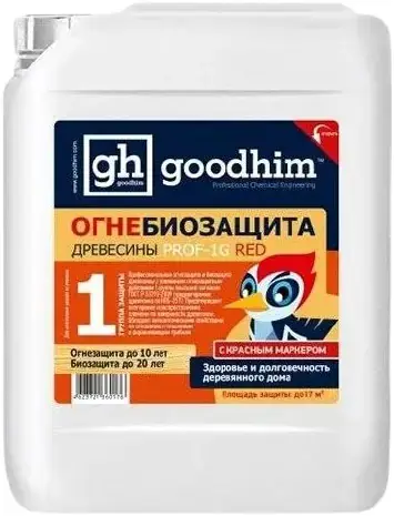 Goodhim Prof 1G огнебиозащита древесины сухой концентрат (1 кг)
