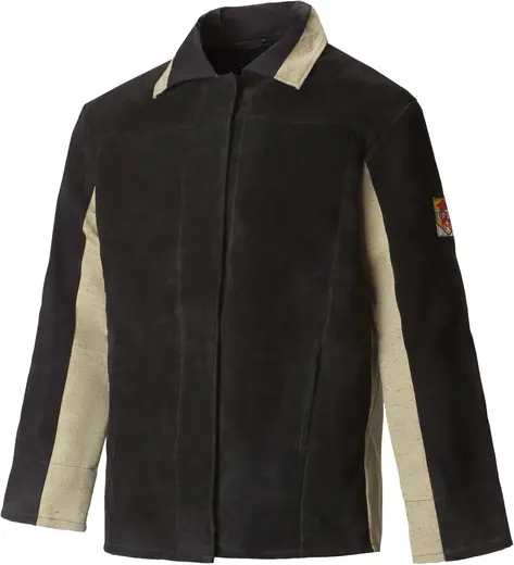 Союзспецодежда костюм для сварщика брезентовый (куртка + брюки 60-62) 170-176 брезент, спилок