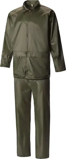 Союзспецодежда Альбатрос костюм влагозащитный (куртка + брюки L) зеленый