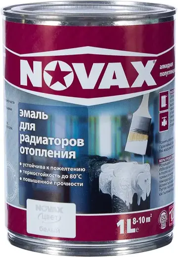 Goodhim Novax эмаль для радиаторов отопления (1 л) белая