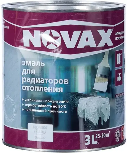 Goodhim Novax эмаль для радиаторов отопления (3 л) белая