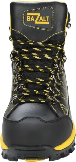 Bazaltron ботинки (42) черные/желтые подносок композитный