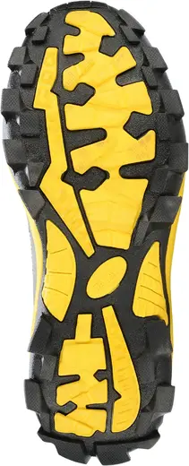 Bazaltron ботинки (45) черные/желтые подносок композитный