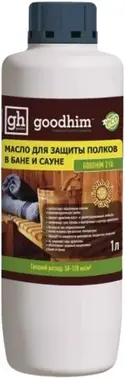 Goodhim 210 масло для защиты полков в банях и саунах (1 л)