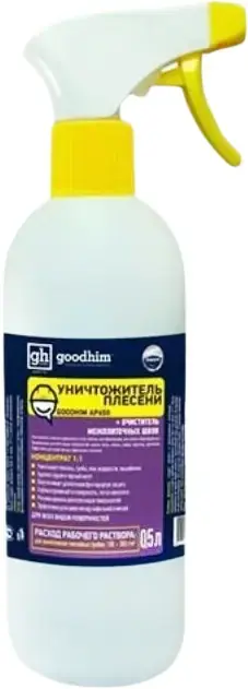 Goodhim AP 650 уничтожитель плесени и очиститель межплиточных швов (500 мл)