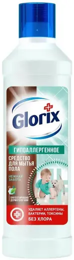 Глорикс Нежная Забота Гипоаллергенное средство для мытья пола (1 л)