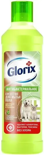 Глорикс Цветущая Яблоня и Ландыш Антибактериальное средство для мытья пола (1 л)
