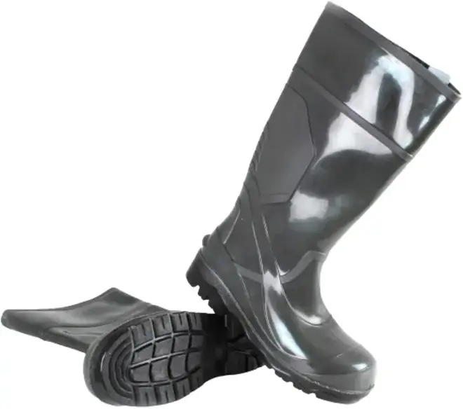 Барс сапоги двухкомпонентные (36) оливковые ПВХ, кевларовая стелька