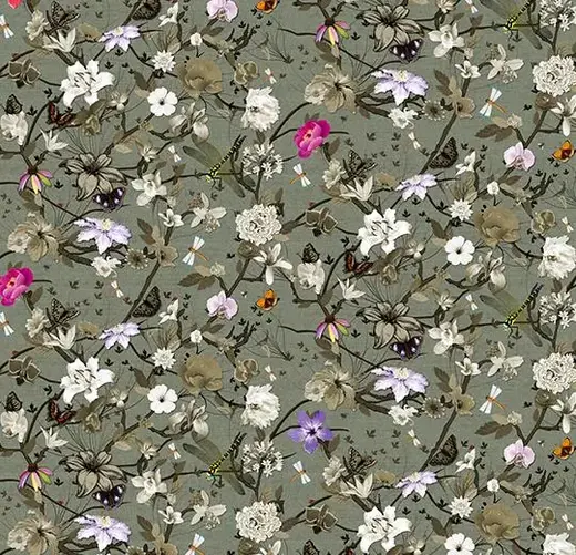 Forbo Flotex Vision флокированное ковровое покрытие Floral 840006 Botanical