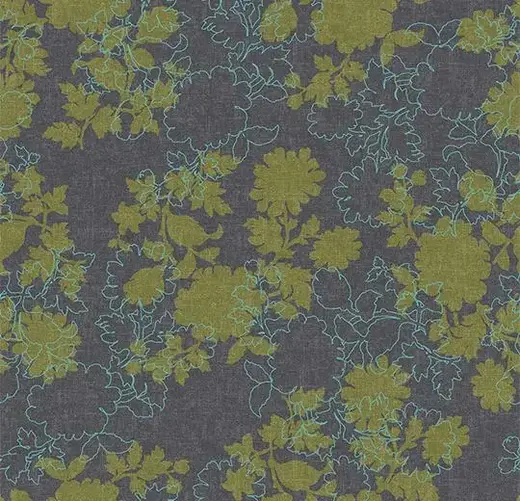 Forbo Flotex Vision флокированное ковровое покрытие Floral 650010 Silhouette