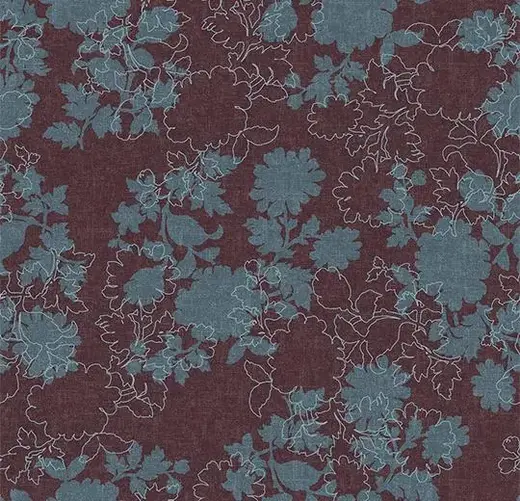 Forbo Flotex Vision флокированное ковровое покрытие Floral 650012 Silhouette