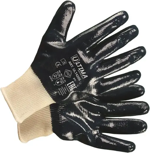 Ultima Premium перчатки трикотажные (9/L) полиэстер, хлопок