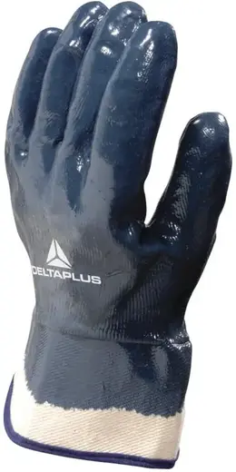 Delta Plus перчатки нитриловые полный облив крага
