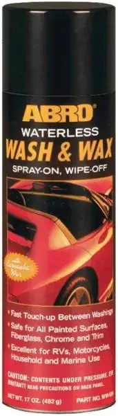 Abro Waterless Wash & Wax очиститель-полироль кузова с карнаубой (482 г)