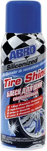 Abro Siliconized Tire Shine блеск для шин силиконовый (297 мл)