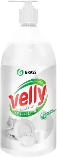 Grass Velly Neutral средство для мытья посуды (1 л)