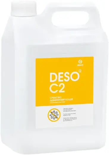 Grass Deso C2 Клининг дезинфицирующее средство с моющим эффектом (5 л)