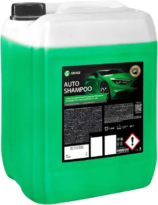 Grass Auto Shampoo автошампунь для ручной мойки (20 кг) зеленый 1 канистра №111103