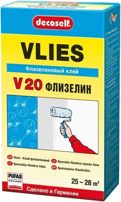 Пуфас Decoself Vlies V20 клей флизелиновый (200 г)