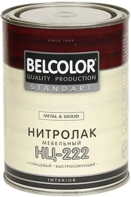 Belcolor Standart НЦ-243 Metal & Wood нитролак мебельный (700 г) матовый