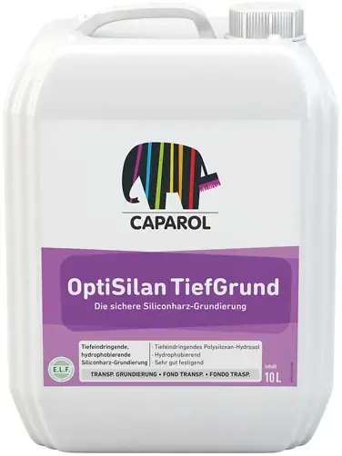 Caparol Optisilan Tiefgrund грунтовка глубокого проникновения гидрофобизирующая (10 л)