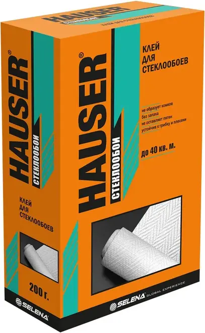 Hauser Стеклообои клей для стеклообоев (200 г)