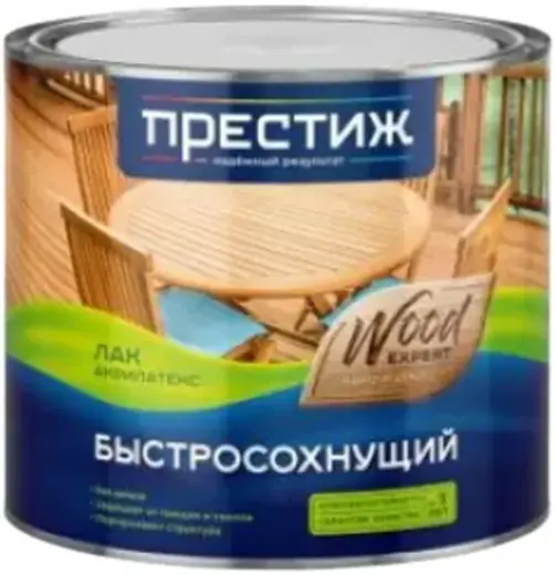 Престиж Wood Expert Акрилатекс лак акриловый быстросохнущий (1.9 л)