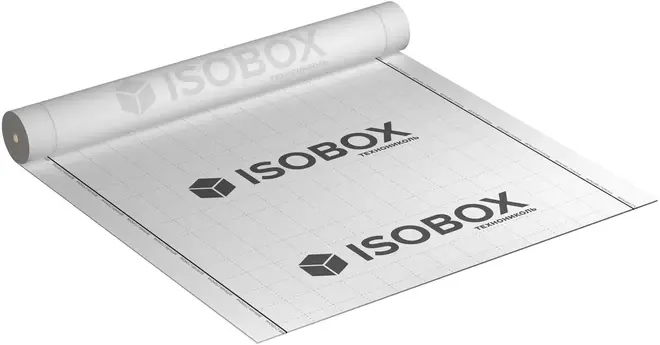 Технониколь Isobox B пленка пароизоляционная с клеевой полосой (1.6*43.75 м)