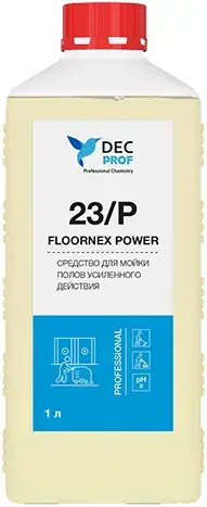 DEC Prof 23/P Floornex Power средство для мойки полов усиленного действия (1 л)