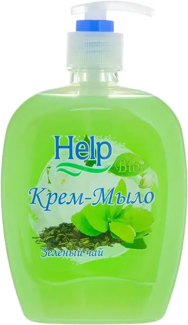 Help Зеленый Чай крем-мыло жидкое (500 мл)