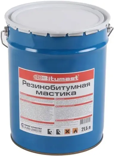 Bitumast мастика резинобитумная (21.5 л)