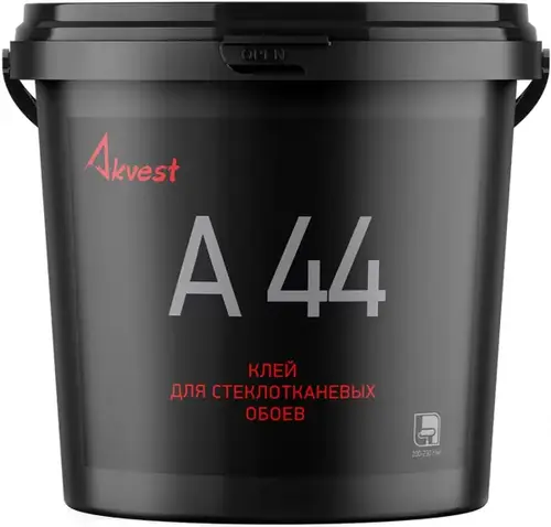 Аквест A 44 клей для стеклотканевых обоев (10 кг)