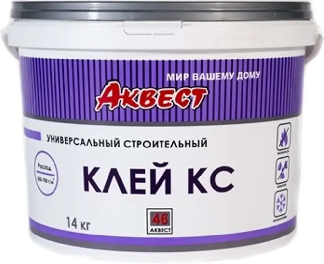 Аквест А 46 КС клей универсальный (14 кг)