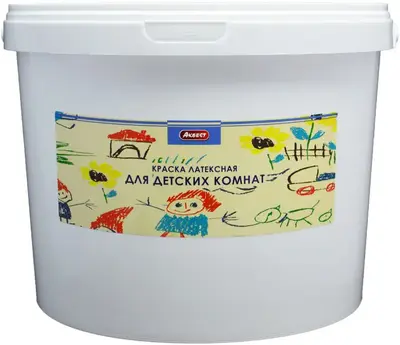 Аквест 22 краска латексная для детских комнат (7 кг) белая