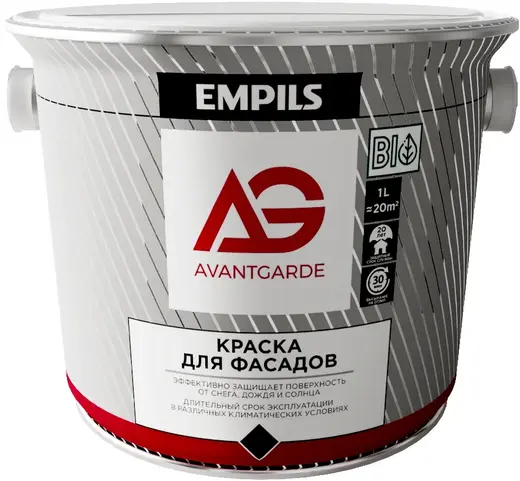 Эмпилс Avantgard краска для фасадов (11.6 кг) белая