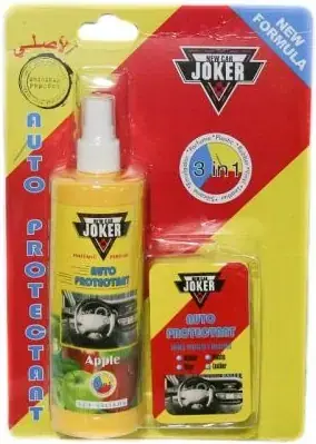 Joker New Car Auto Proteotant 3 in 1 защитный полироль с губкой (250 мл) яблоко
